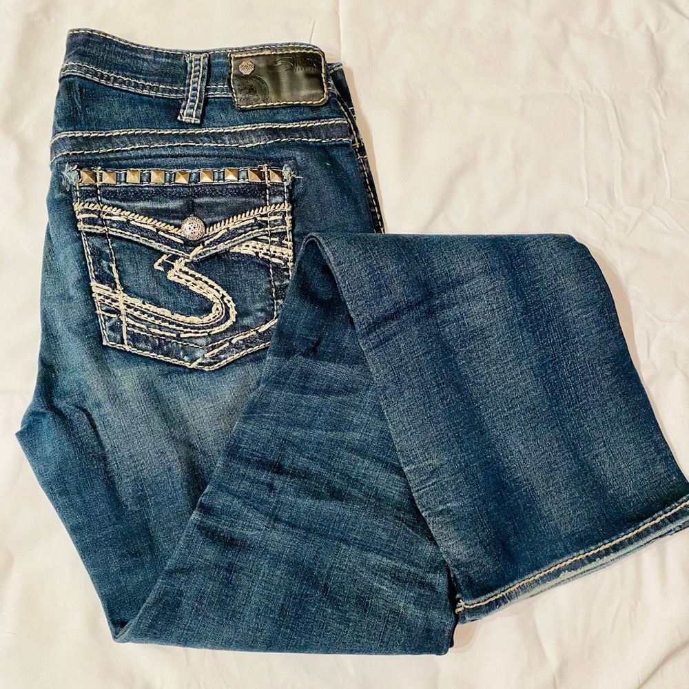 Silver Aiko Jeans